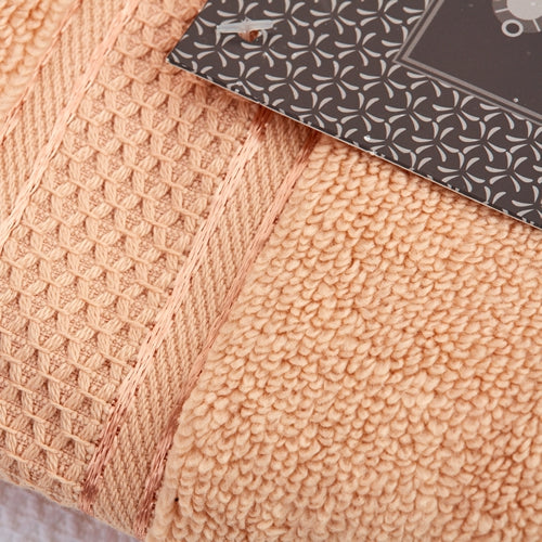 Zwirnfrottier 70x140 / beige (Frosted Almond) / 8