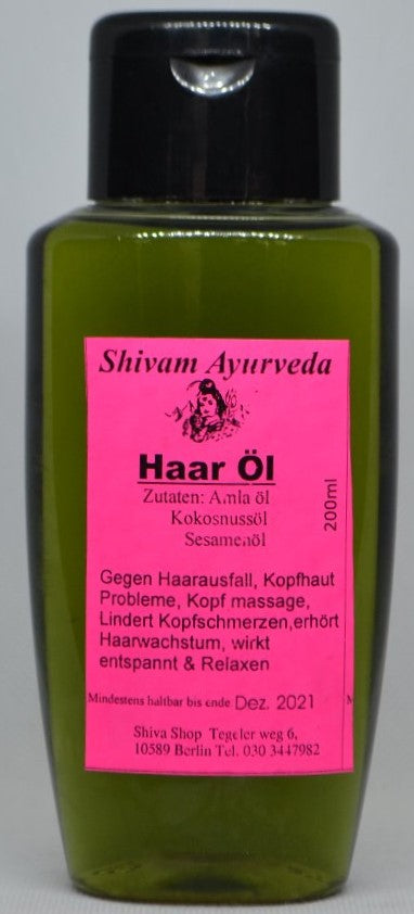 Haaröl (Amla, Kokosnuss, Sesam) 200ml