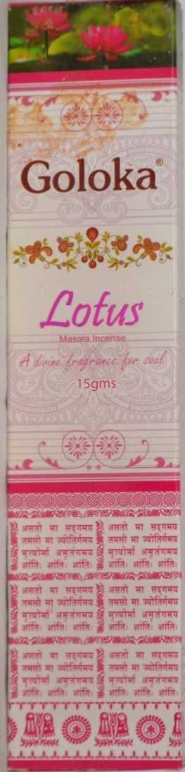 Goloka Lotus Masala - Räucherstäbchen