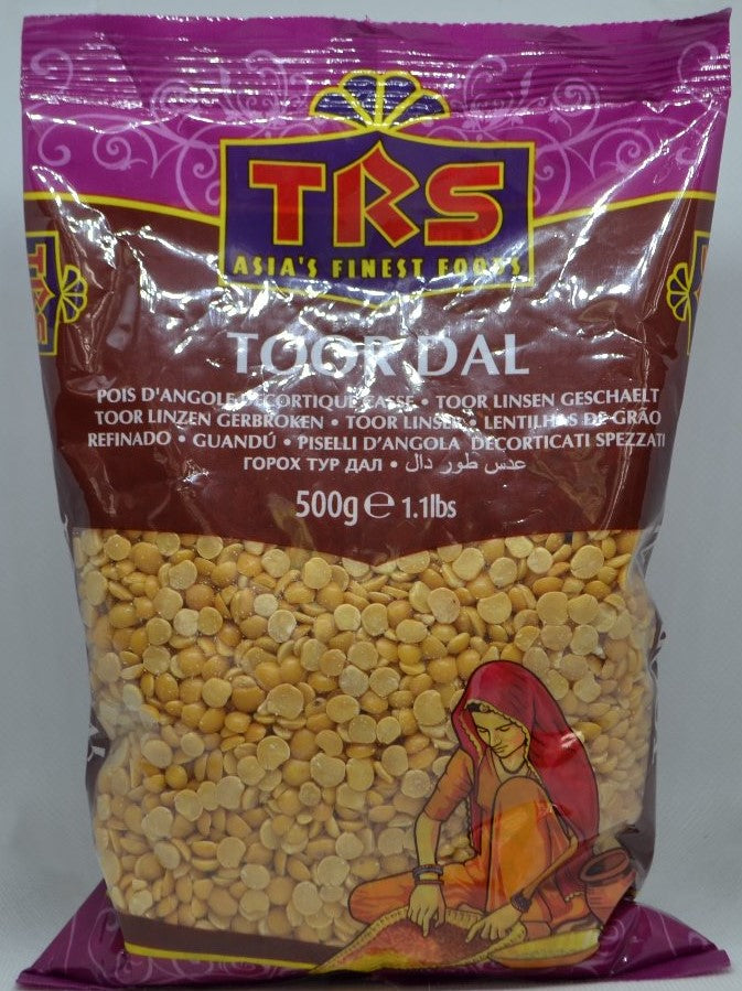 Toor Dal (Toor-Linsen, geschält)