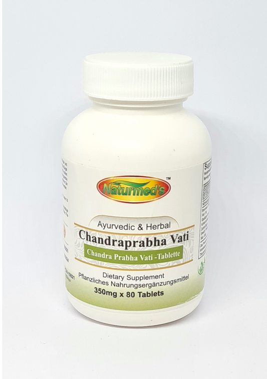 Chandraprabha Vati capsule naturmeds 80 pieces