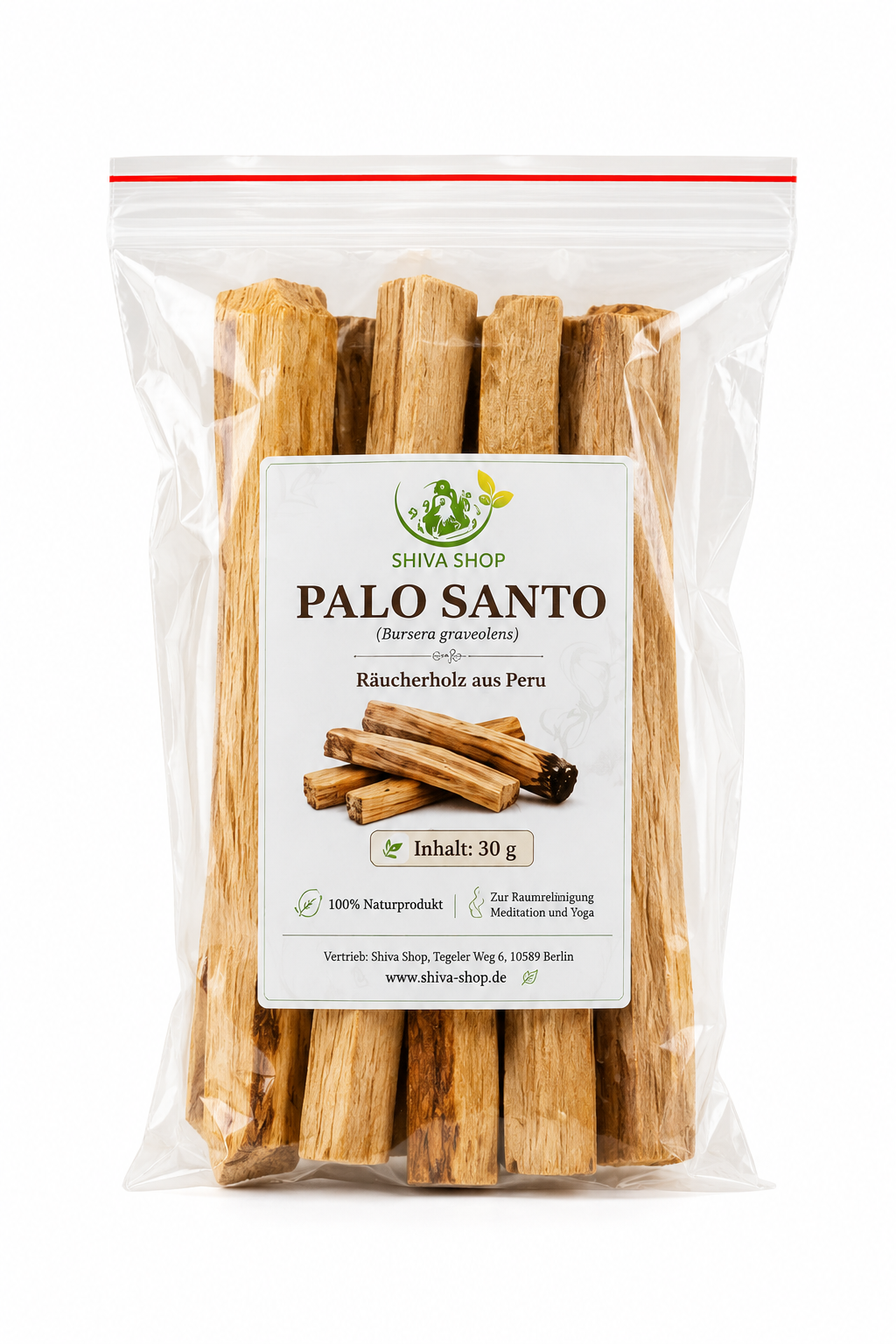 Palo Santo Räucherholz aus Peru – 30 g