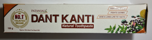 •	Patanjali Dant Kanti Zahncreme 5er Pack