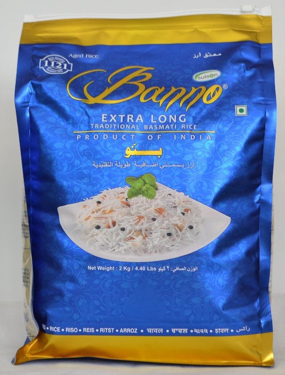 Rice 2kg (Basmati-Reis)