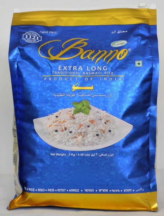 Rice 2kg (Basmati-Reis)