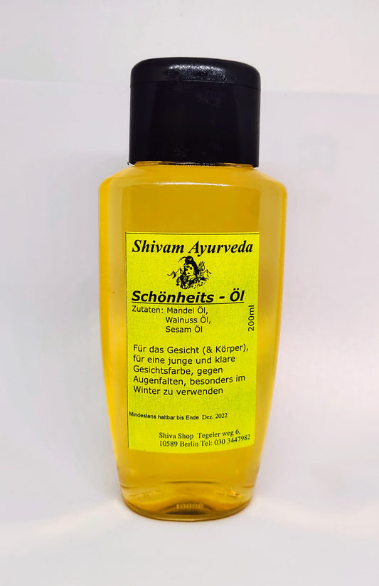 Schönheitsöl / Gesichtspflegeöl 200ml, SHIVA SHOP