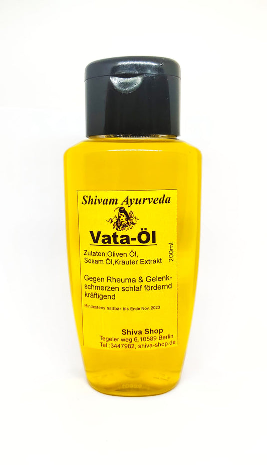 Vata Kräuteröl 200ml, SHIVA SHOP