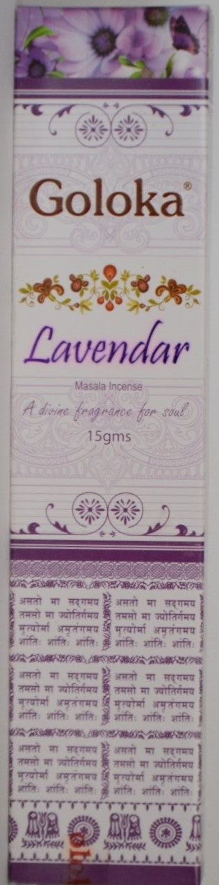 Goloka Lavendar Masala - Räucherstäbchen