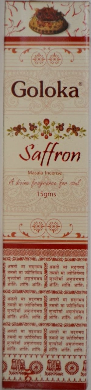 Goloka Saffron Masala - Räucherstäbchen