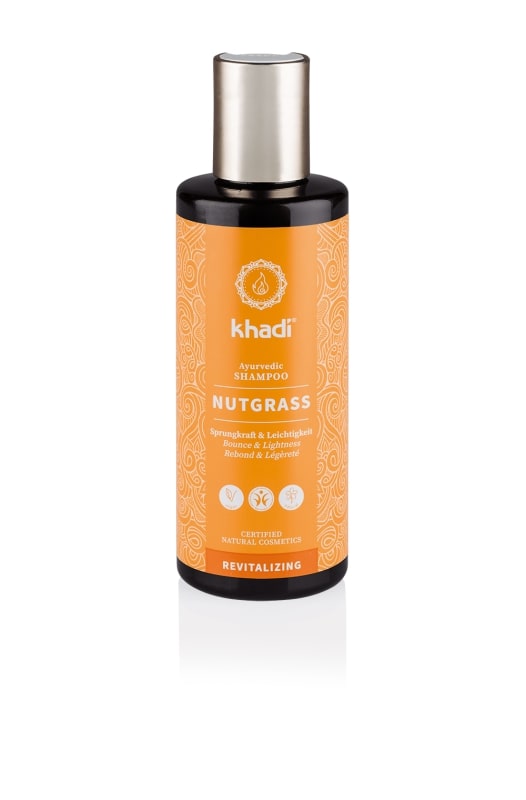 khadi Ayurvedisches Shampoo Nussgras