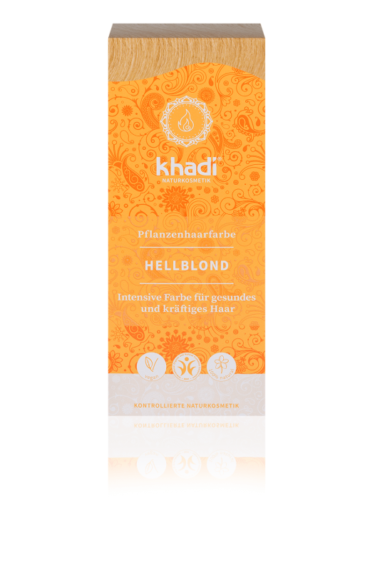 khadi Pflanzenhaarfarbe Hellblond