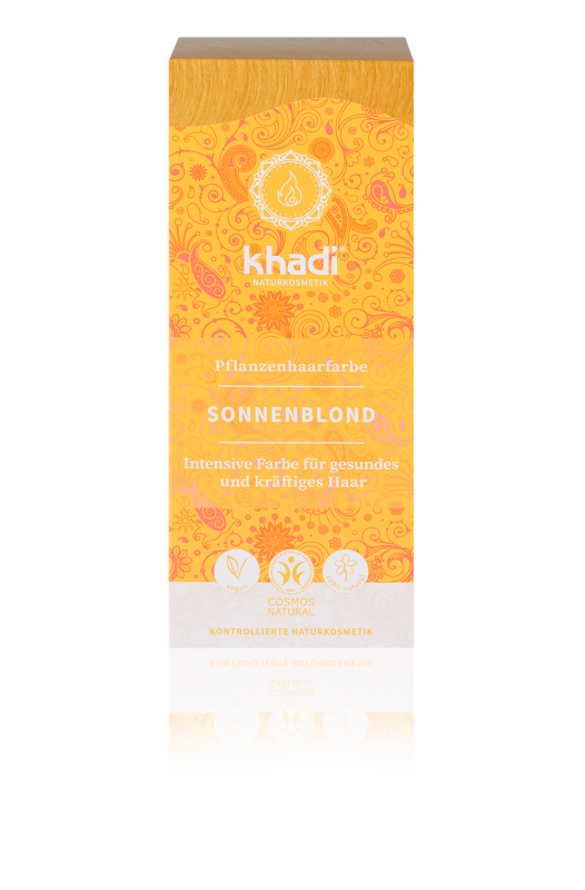 khadi Pflanzenhaarfarbe Sonnenblond