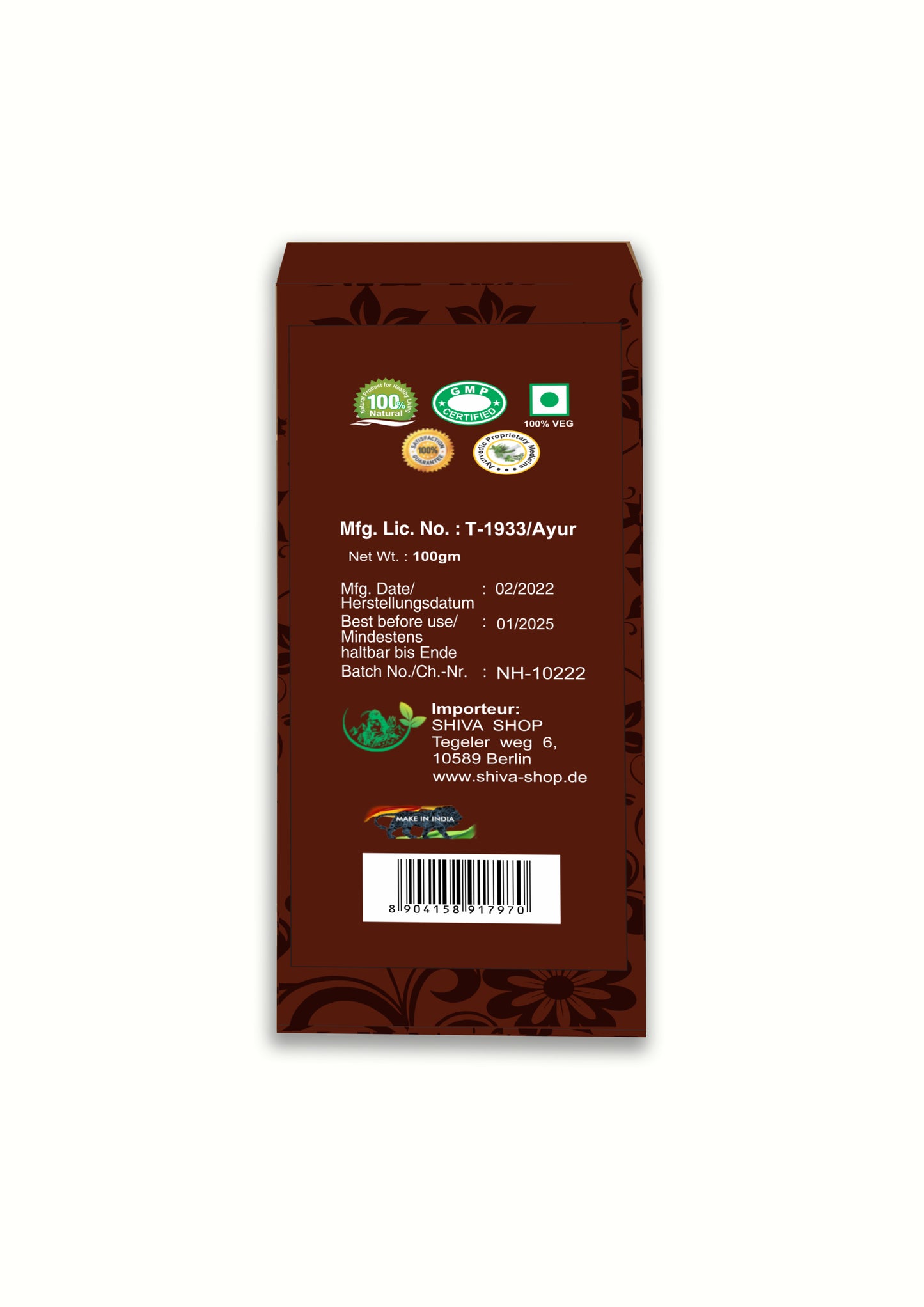 Natural Hazel Henna